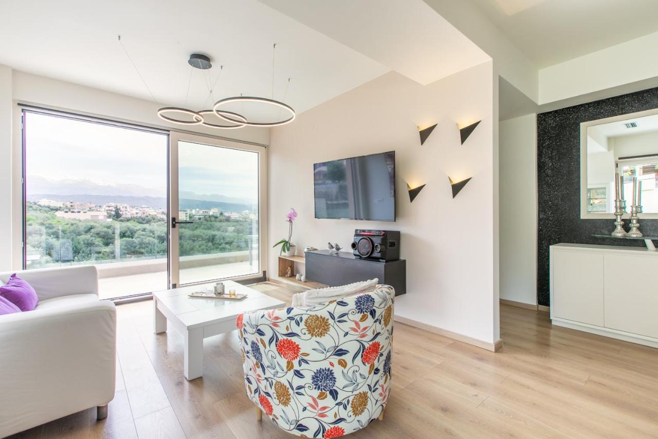 Gk Halepa Luxury Apartment ハニア エクステリア 写真