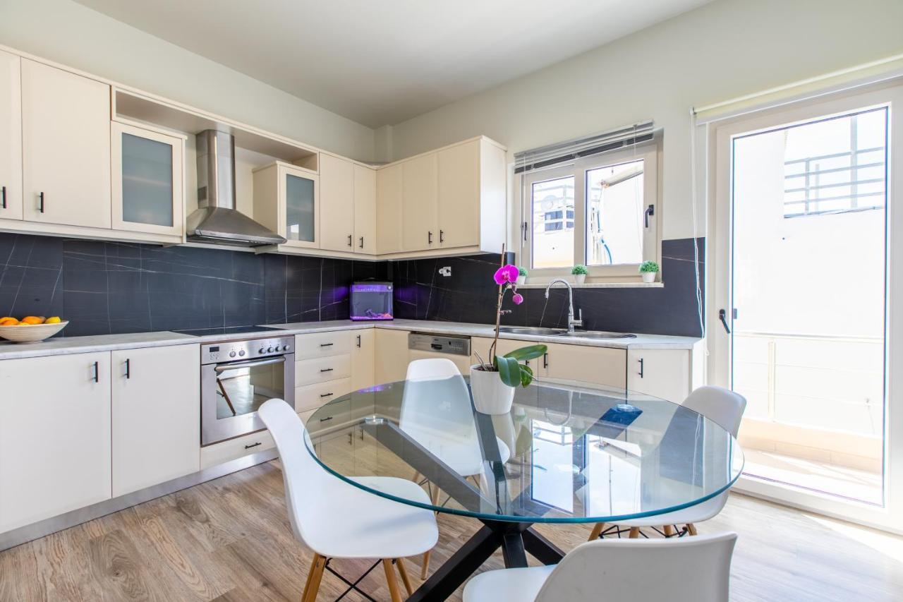 Gk Halepa Luxury Apartment ハニア エクステリア 写真