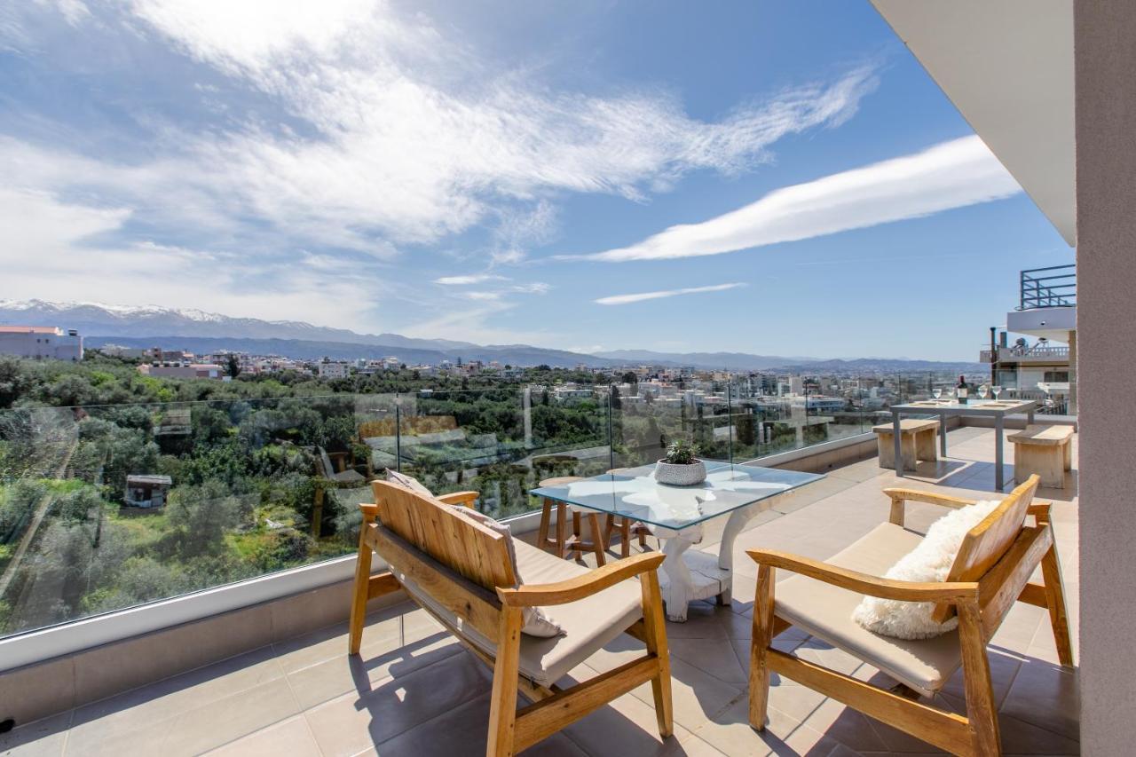 Gk Halepa Luxury Apartment ハニア エクステリア 写真