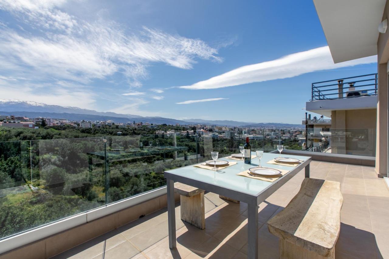 Gk Halepa Luxury Apartment ハニア エクステリア 写真