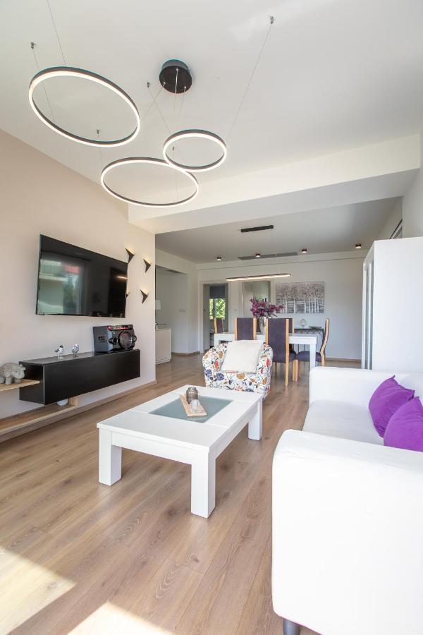 Gk Halepa Luxury Apartment ハニア エクステリア 写真