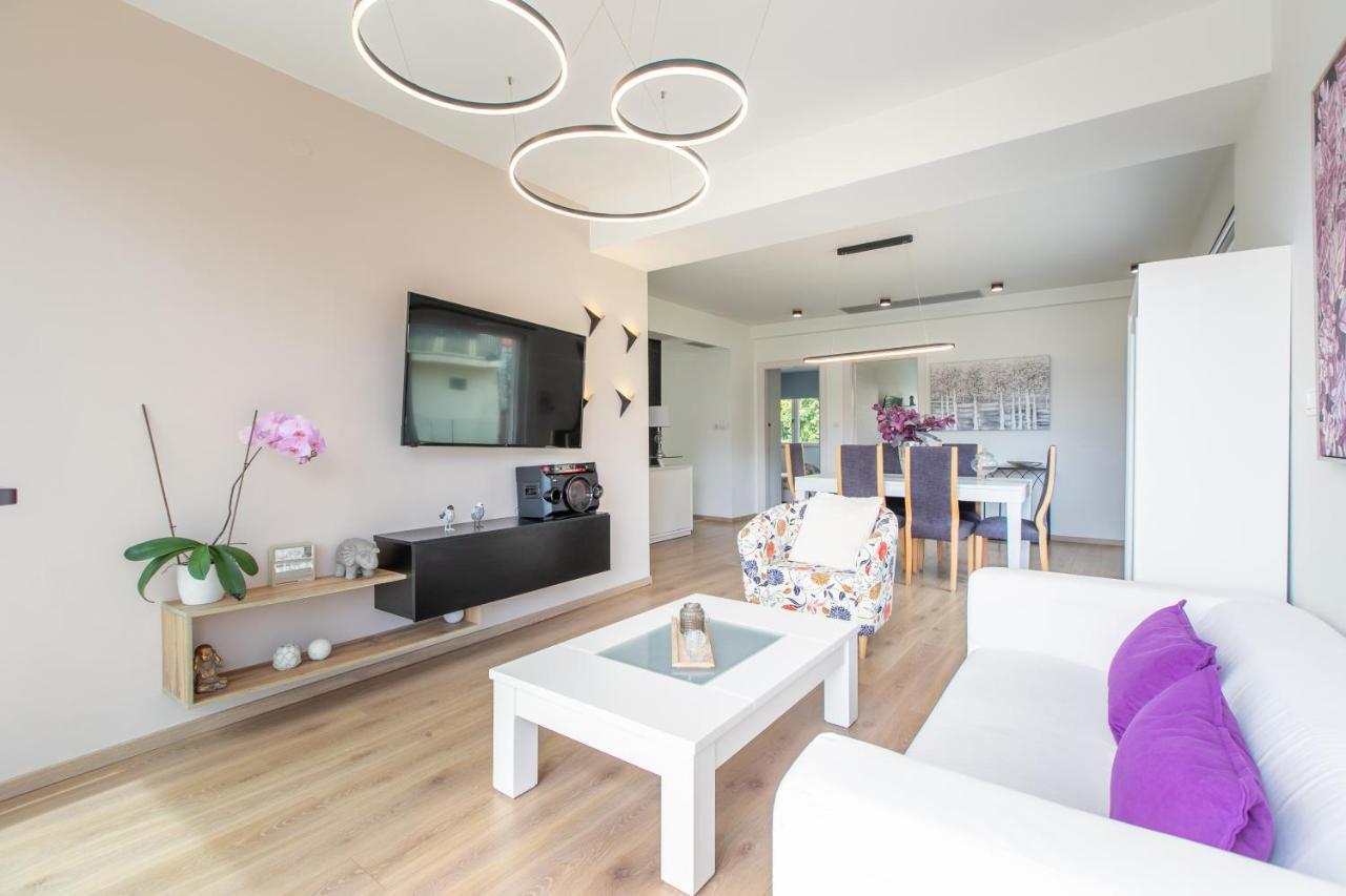 Gk Halepa Luxury Apartment ハニア エクステリア 写真